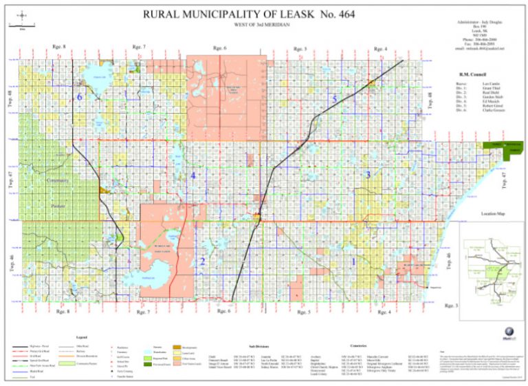 RM Maps – RM Leask 464