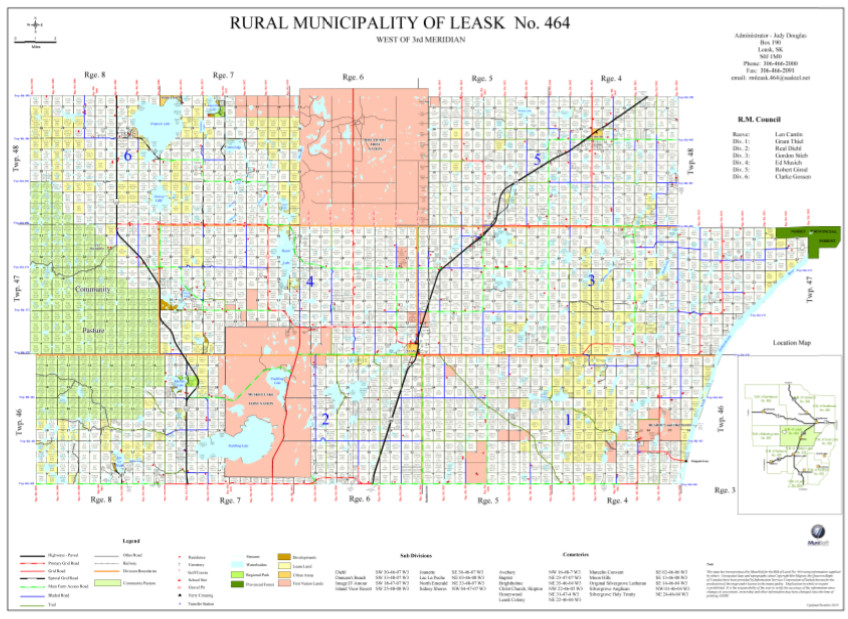 RM Maps – RM Leask 464